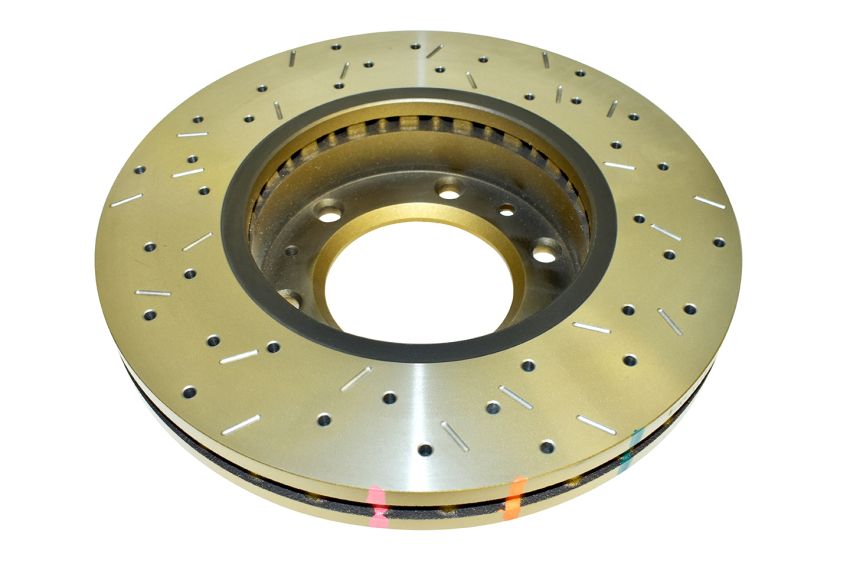 Disc Brakes Australia DBA42132XS Front 4000 Series XS Gold Brake Rotor
