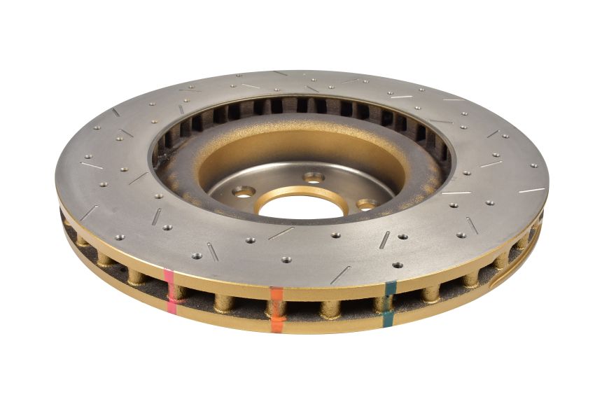 Disc Brakes Australia DBA42166XS Front 4000 Series XS Gold Brake Rotor