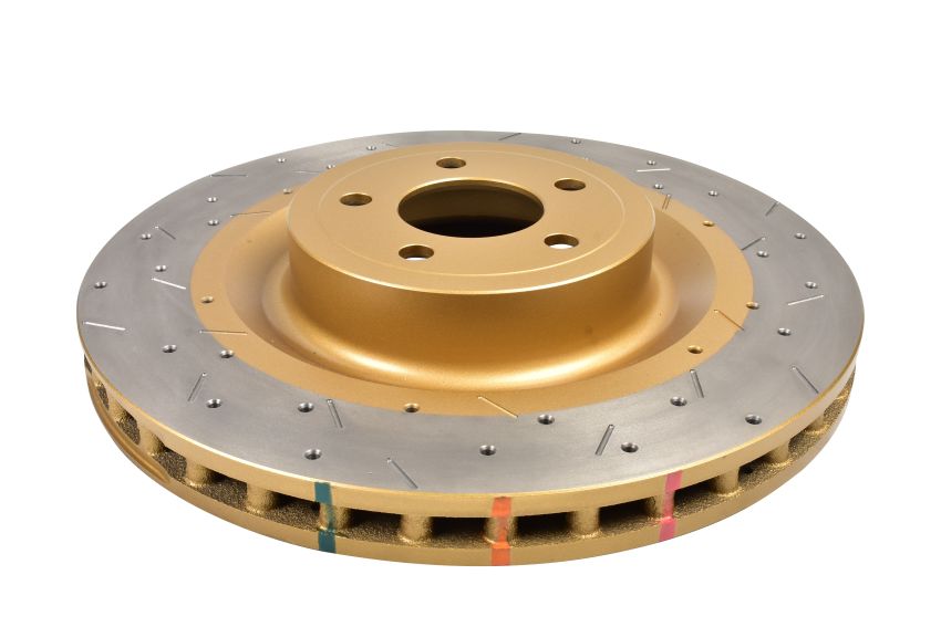 Disc Brakes Australia DBA42166XS Front 4000 Series XS Gold Brake Rotor