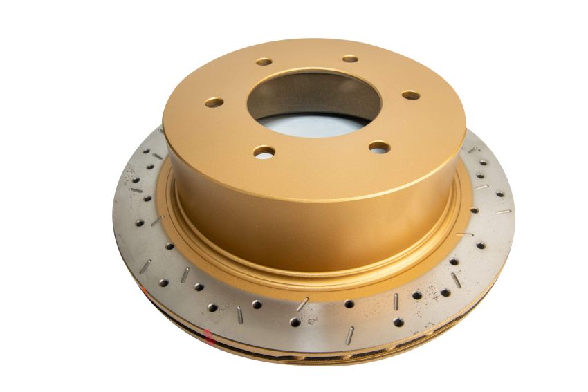 Disc Brakes Australia DBA42215XS Rear 4000 Series XS Gold Brake Rotor