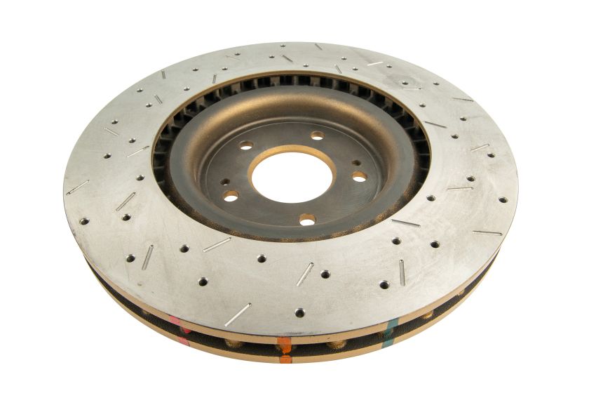 Disc Brakes Australia DBA42224XS Front 4000 Series XS Gold Brake Rotor