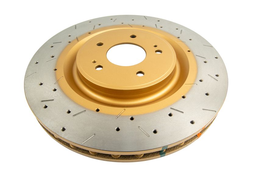 Disc Brakes Australia DBA42224XS Front 4000 Series XS Gold Brake Rotor
