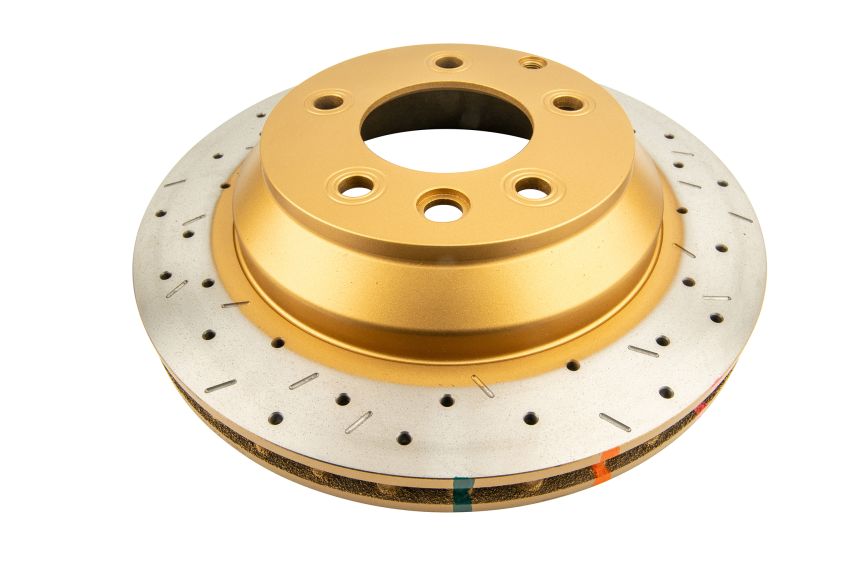 Disc Brakes Australia DBA42245XS Rear 4000 Series XS Gold Brake Rotor
