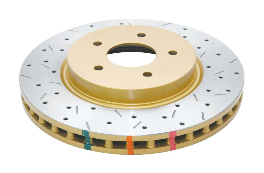 Disc Brakes Australia DBA42304XS Front 4000 Series XS Gold Brake Rotor