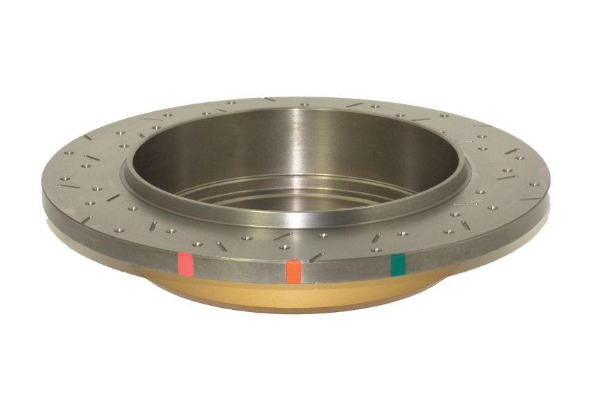 Disc Brakes Australia DBA42307XS Rear 4000 Series XS Gold Brake Rotor
