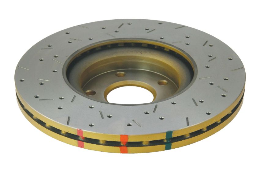Disc Brakes Australia DBA42308XS Front 4000 Series XS Gold Brake Rotor