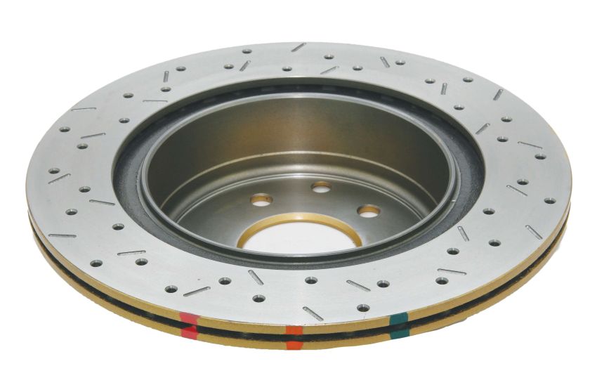 Disc Brakes Australia DBA42309XS Rear 4000 Series XS Gold Brake Rotor