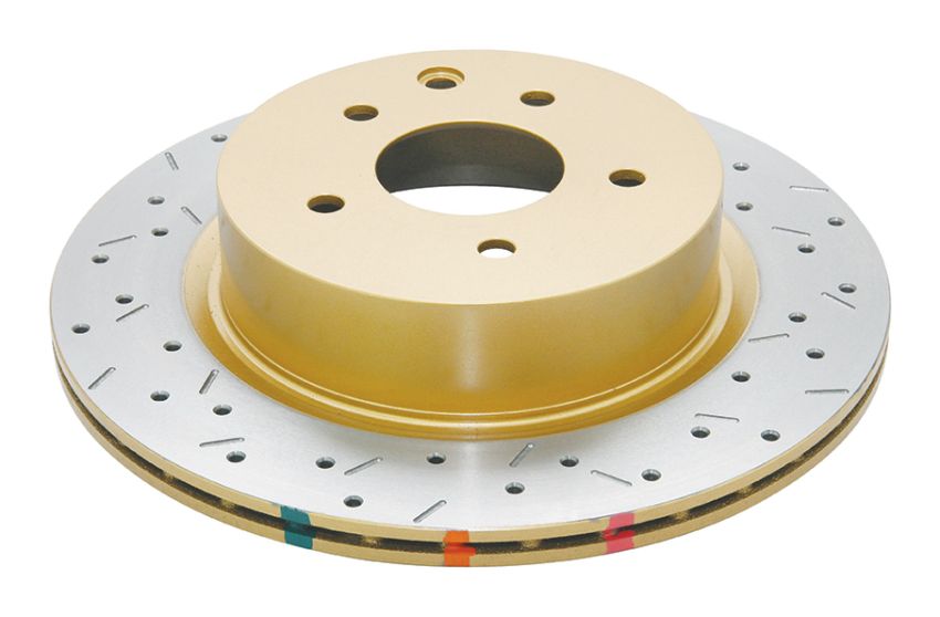 Disc Brakes Australia DBA42309XS Rear 4000 Series XS Gold Brake Rotor