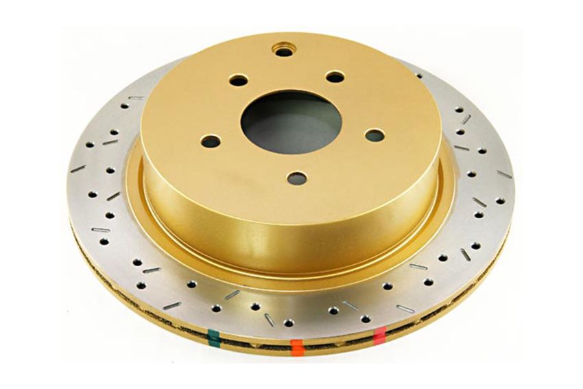 Disc Brakes Australia DBA42313XS Rear 4000 Series XS Gold Brake Rotor