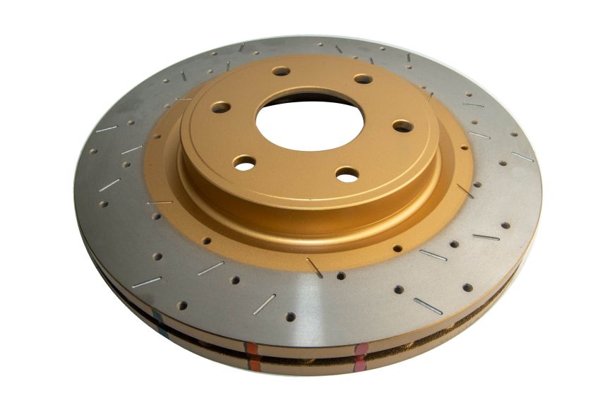 Disc Brakes Australia DBA42340XS Front 4000 Series XS Gold Brake Rotor