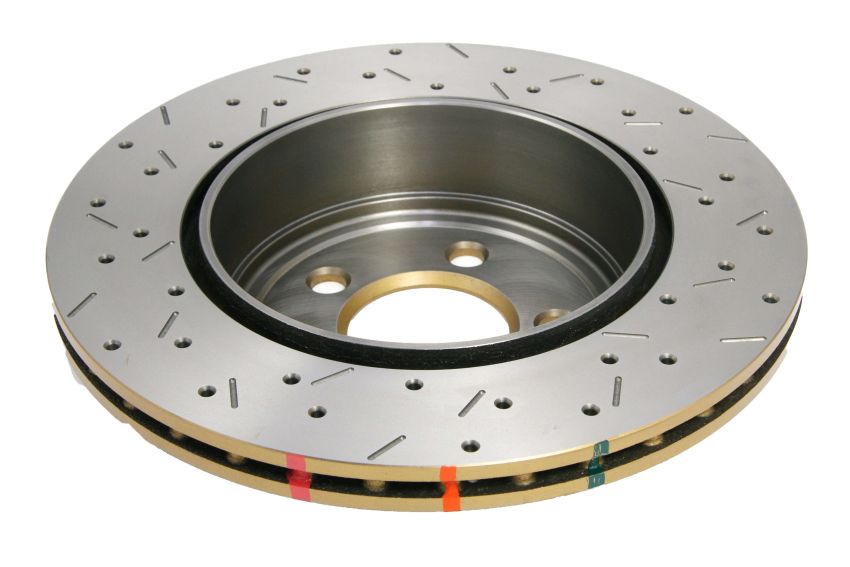 Disc Brakes Australia DBA42439XS Rear 4000 Series XS Gold Brake Rotor