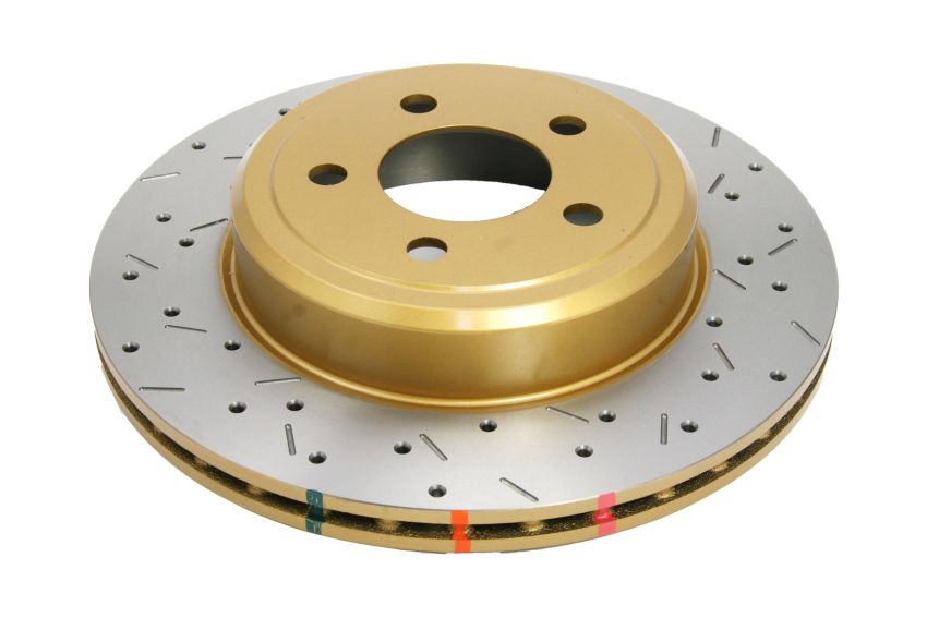 Disc Brakes Australia DBA42439XS Rear 4000 Series XS Gold Brake Rotor