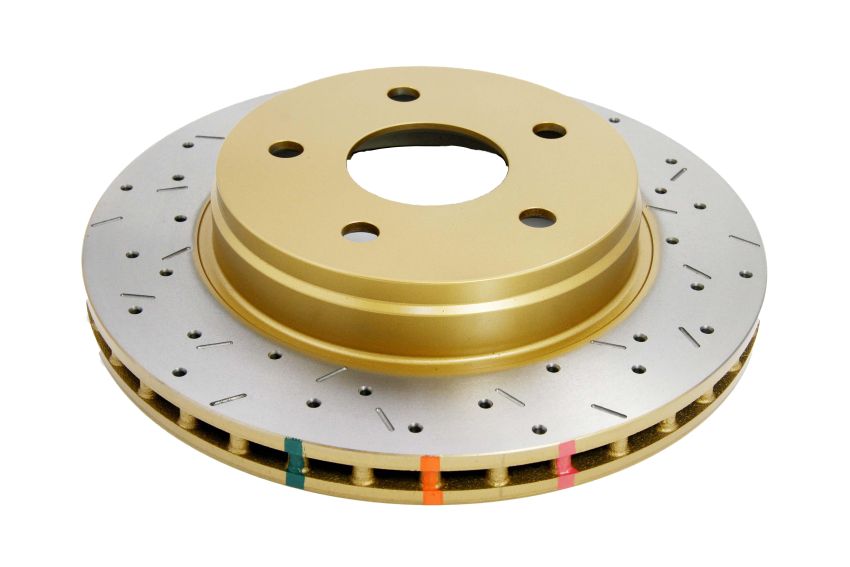 Disc Brakes Australia DBA42442XS Front 4000 Series XS Gold Brake Rotor