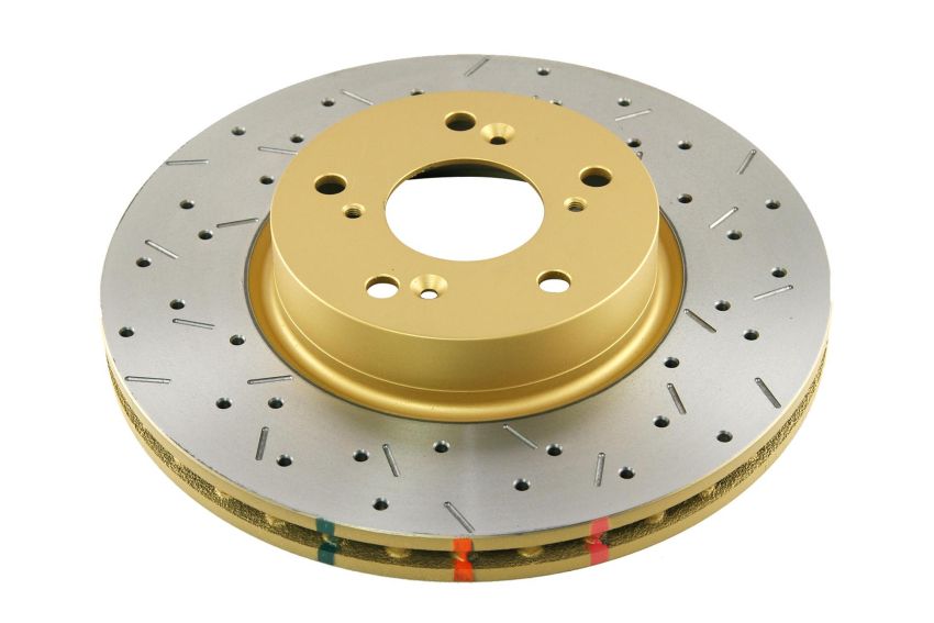 Disc Brakes Australia DBA42508XS Front 4000 Series XS Gold Brake Rotor