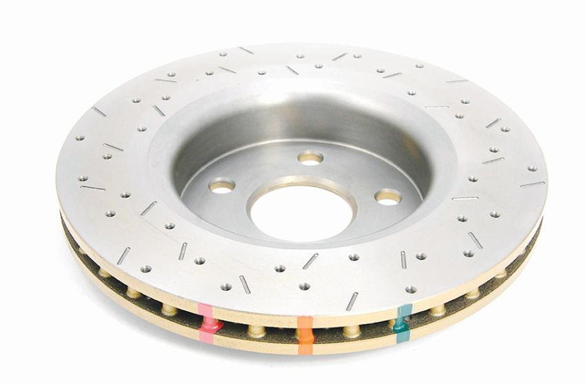 Disc Brakes Australia DBA42530XS Front 4000 Series XS Gold Brake Rotor