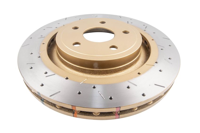 Disc Brakes Australia DBA42532XS Front 4000 Series XS Gold Brake Rotor
