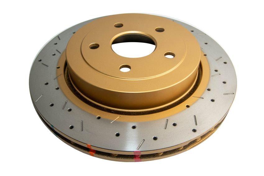 Disc Brakes Australia DBA42533XS Rear 4000 Series XS Gold Brake Rotor