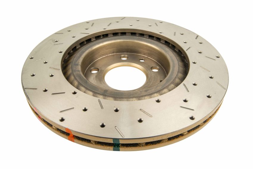 Disc Brakes Australia DBA42550XS Front 4000 Series XS Gold Brake Rotor