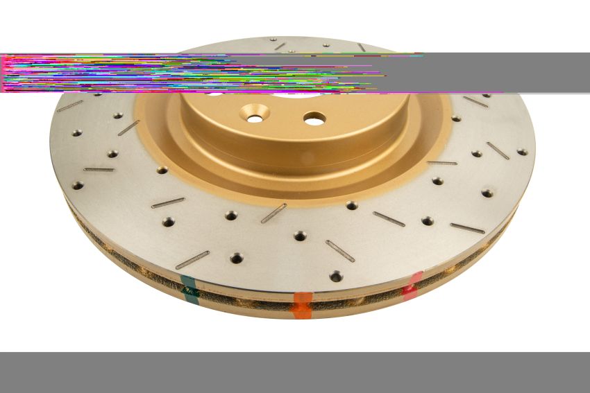 Disc Brakes Australia DBA42550XS Front 4000 Series XS Gold Brake Rotor