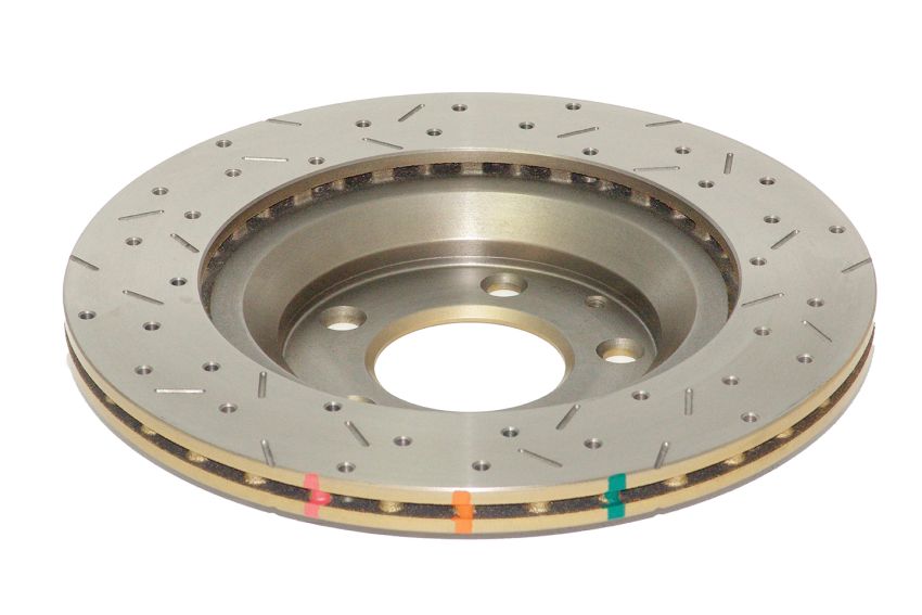 Disc Brakes Australia DBA42551XS Rear 4000 Series XS Gold Brake Rotor