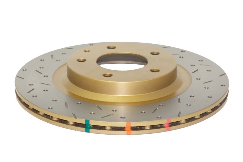 Disc Brakes Australia DBA42551XS Rear 4000 Series XS Gold Brake Rotor