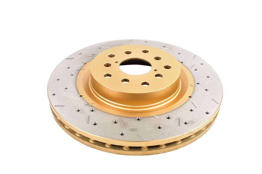Disc Brakes Australia DBA42650XS10 Front 4000 Series XS Gold Brake Rotor