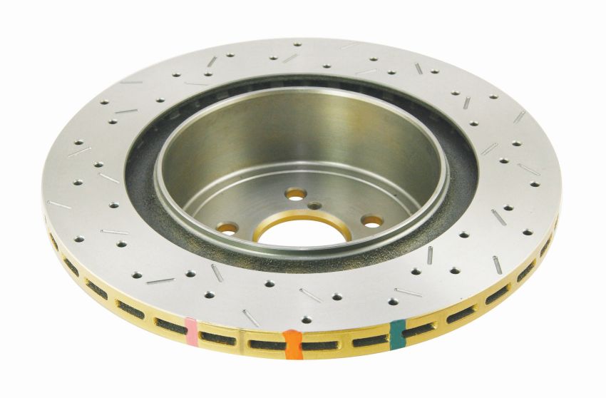 Disc Brakes Australia DBA42657XS Rear 4000 Series XS Gold Brake Rotor