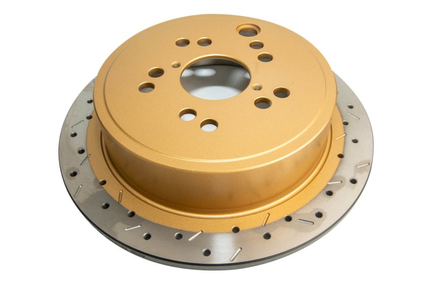 Disc Brakes Australia DBA42659XS10 Rear 4000 Series XS Gold Brake Rotor