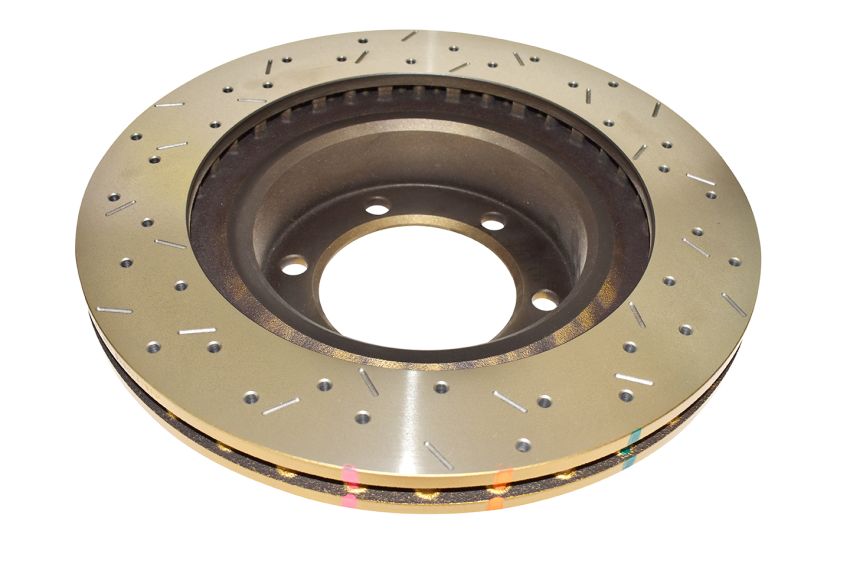 Disc Brakes Australia DBA42700XS Front 4000 Series XS Gold Brake Rotor