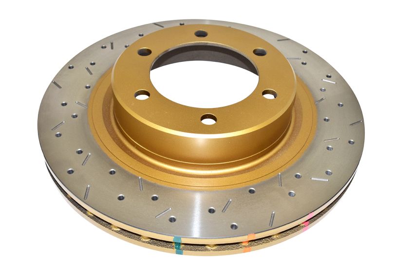 Disc Brakes Australia DBA42700XS Front 4000 Series XS Gold Brake Rotor