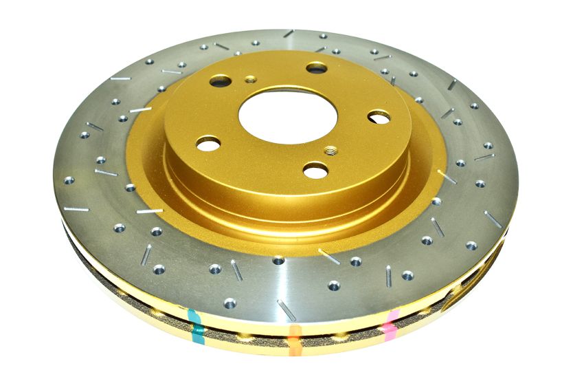 Disc Brakes Australia DBA42709XS Front 4000 Series XS Gold Brake Rotor