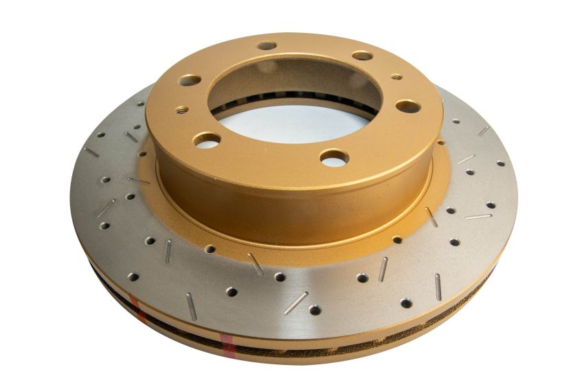 Disc Brakes Australia DBA42714XS Front 4000 Series XS Gold Brake Rotor