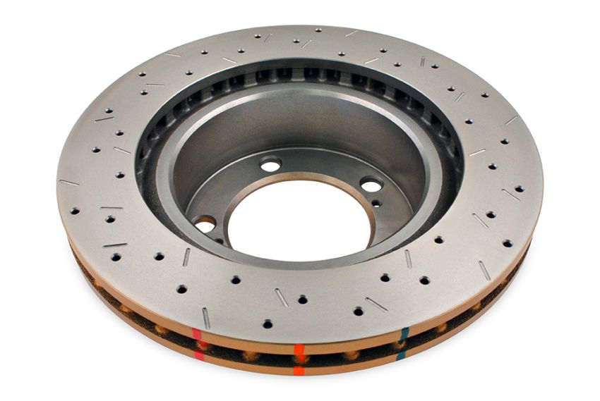 Disc Brakes Australia DBA42722XS Front 4000 Series XS Gold Brake Rotor