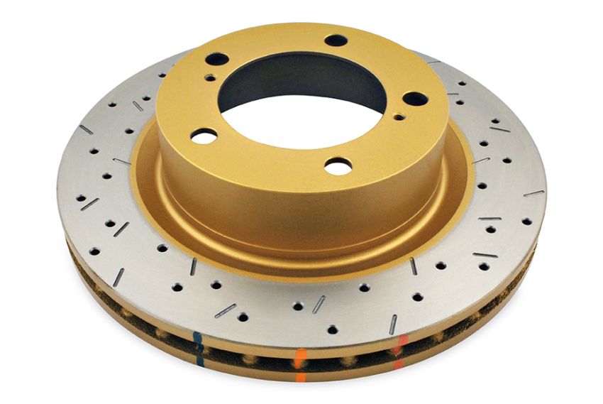 Disc Brakes Australia DBA42722XS Front 4000 Series XS Gold Brake Rotor