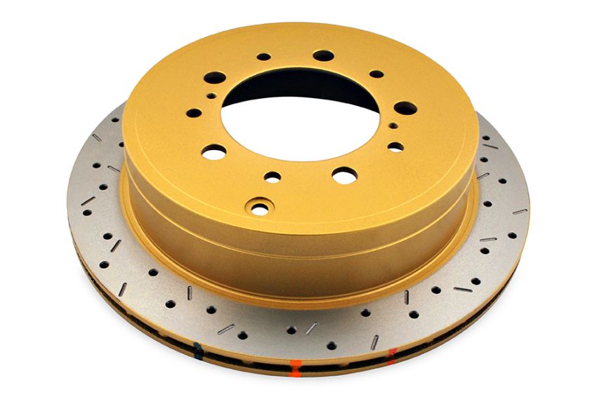 Disc Brakes Australia DBA42723XS Rear 4000 Series XS Gold Brake Rotor