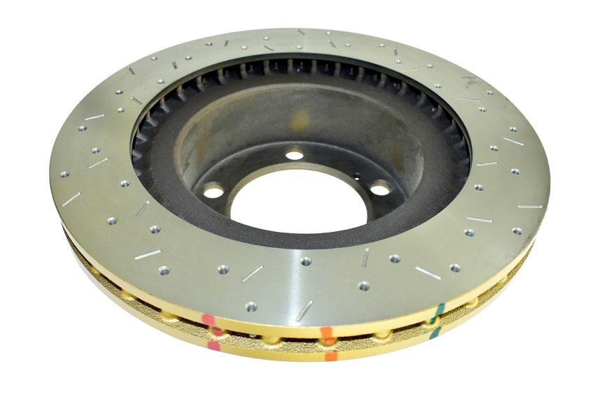 Disc Brakes Australia DBA42724XS Front 4000 Series XS Gold Brake Rotor