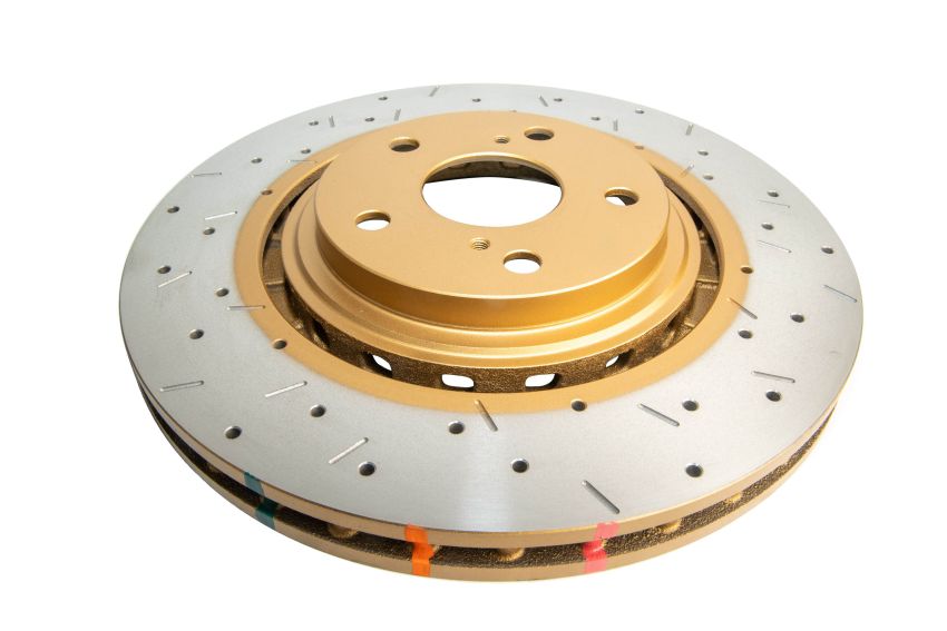 Disc Brakes Australia DBA42734XS Front 4000 Series XS Gold Brake Rotor