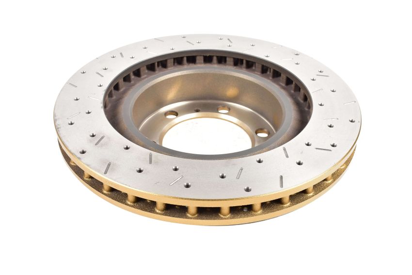 Disc Brakes Australia DBA42736XS Front 4000 Series XS Gold Brake Rotor