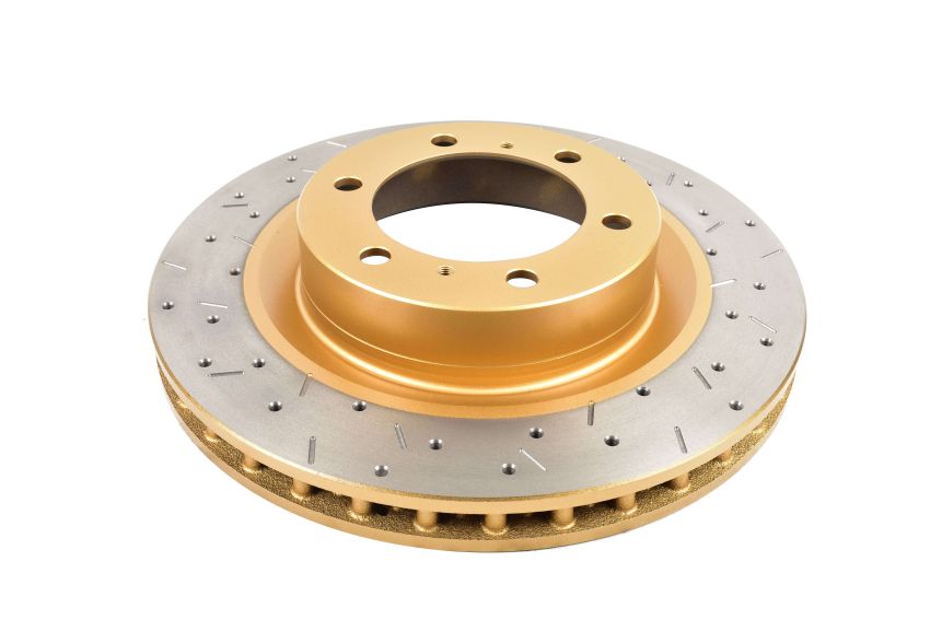 Disc Brakes Australia DBA42736XS Front 4000 Series XS Gold Brake Rotor