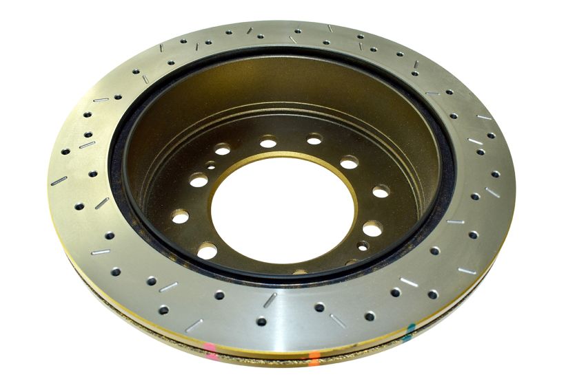 Disc Brakes Australia DBA42737XS Rear 4000 Series XS Gold Brake Rotor