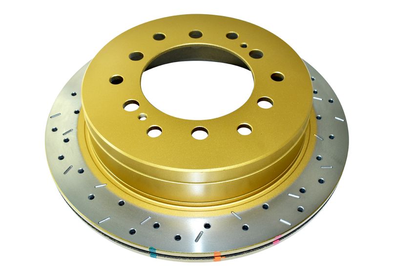 Disc Brakes Australia DBA42737XS Rear 4000 Series XS Gold Brake Rotor