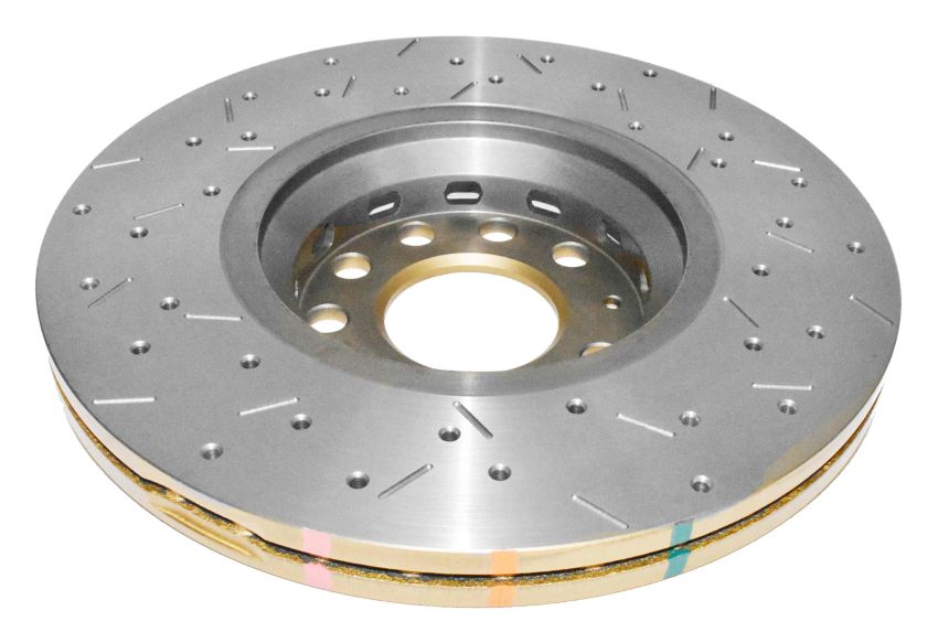 Disc Brakes Australia DBA42800XS Front 4000 Series XS Gold Brake Rotor