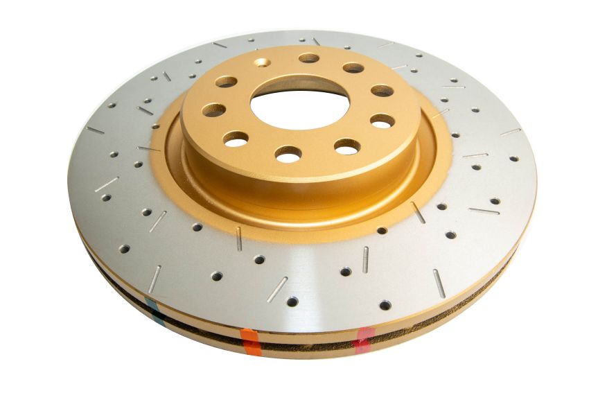 Disc Brakes Australia DBA42806XS Front 4000 Series XS Gold Brake Rotor