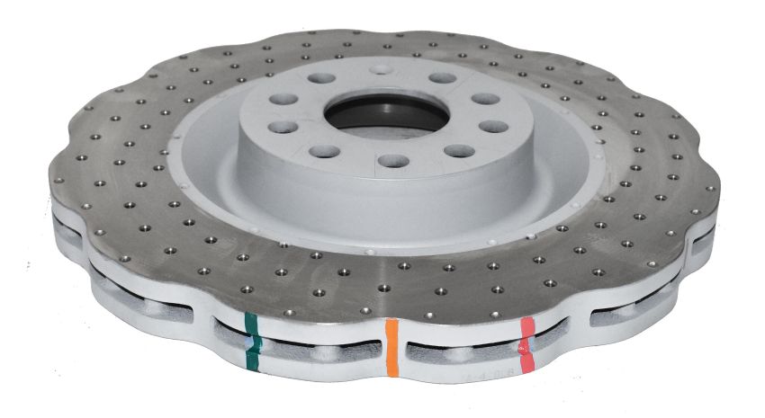 Disc Brakes Australia DBA42808WSLVXD Front 4000 Series XD Brake Rotor