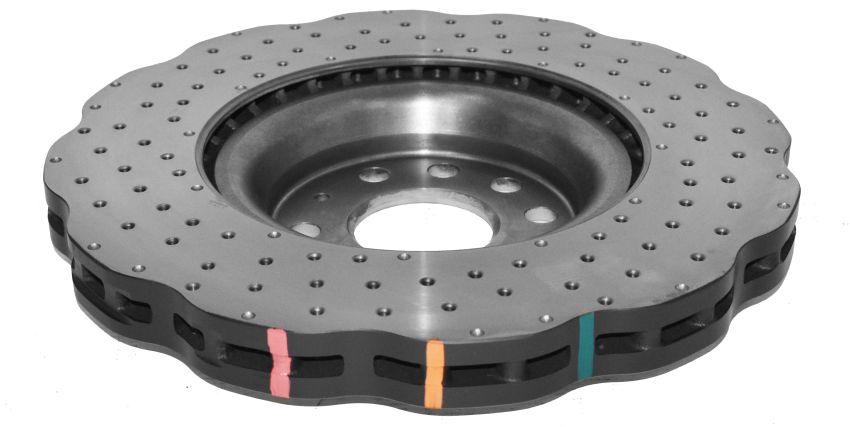 Disc Brakes Australia DBA42830WSLVXD Front 4000 Series XD Brake Rotor