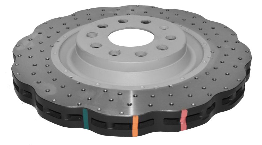 Disc Brakes Australia DBA42830WSLVXD Front 4000 Series XD Brake Rotor