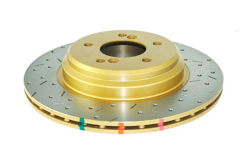 Disc Brakes Australia DBA42851XS Rear 4000 Series XS Gold Brake Rotor