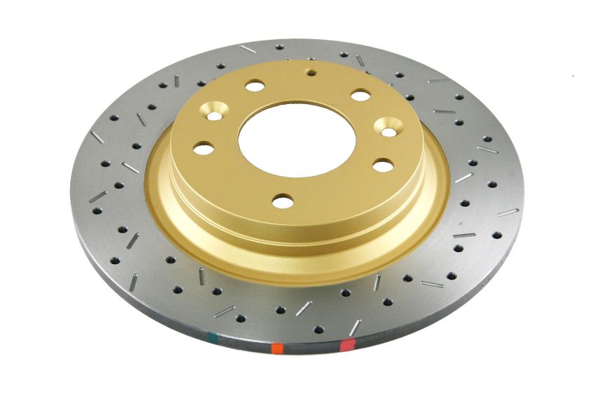 Disc Brakes Australia DBA42951XS Rear 4000 Series XS Gold Brake Rotor