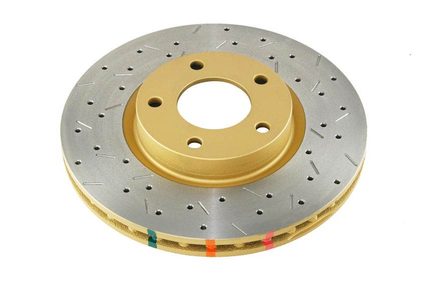 Disc Brakes Australia DBA42956XS Front 4000 Series XS Gold Brake Rotor