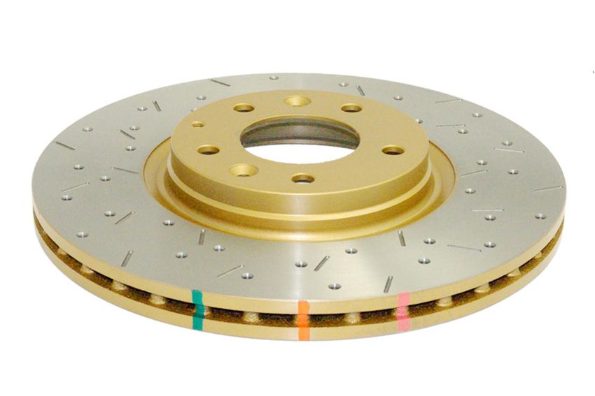 Disc Brakes Australia DBA42960XS Front 4000 Series XS Gold Brake Rotor